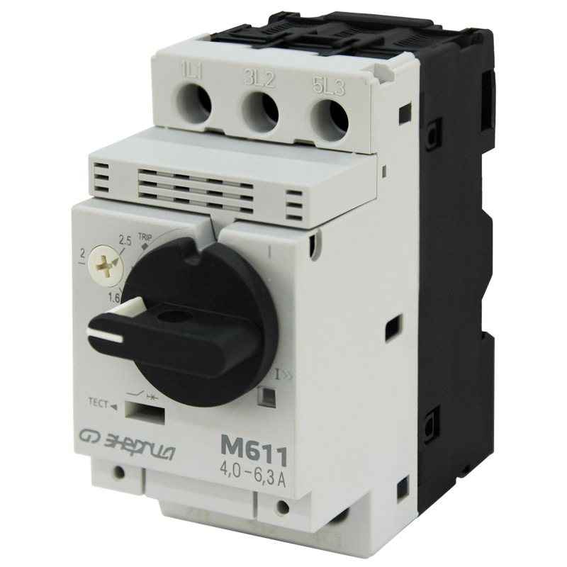Автомат защиты двигателя M611 4,0-6,3А Энергия