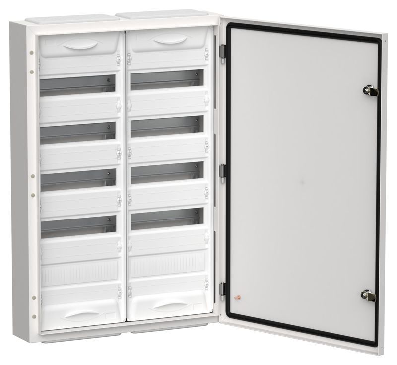 TITAN 5 Корпус металлический ЩРн-120 (2х60) 835х570х140 IP54 белый