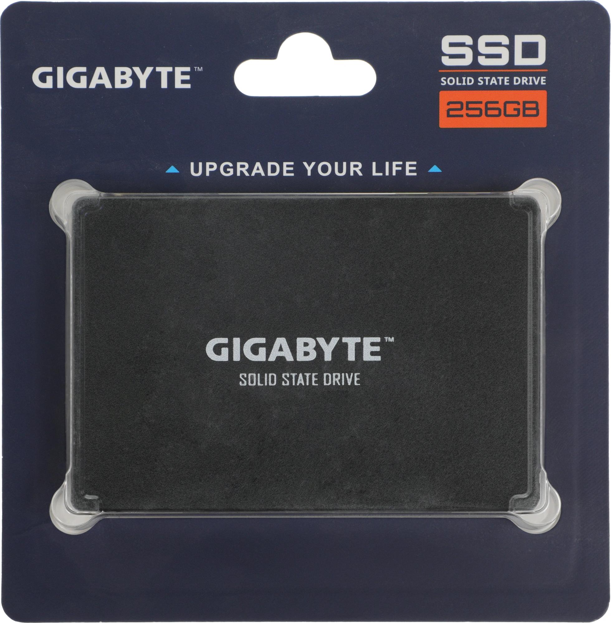 Твердотельный накопитель SSD Gigabyte GP-GSTFS31256GTND 256GB 2.5" Client SATA 6Gb/s, 520/500, IOPS 80/85K, MTBF 2M, TLC, DRAM less, 100TBW, RTL {40} (804329)