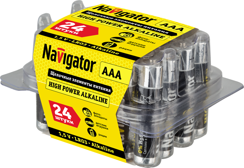 Батарейка NBT-NE-LR03-BOX24