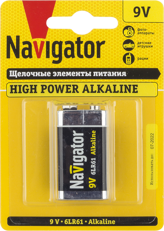 Батарейка NBT-NE-6LR61-BP1 крона