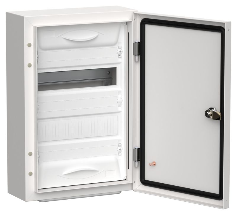 TITAN 5 Корпус металлический ЩРн-24 (1х24) 460х310х140 IP54 белый