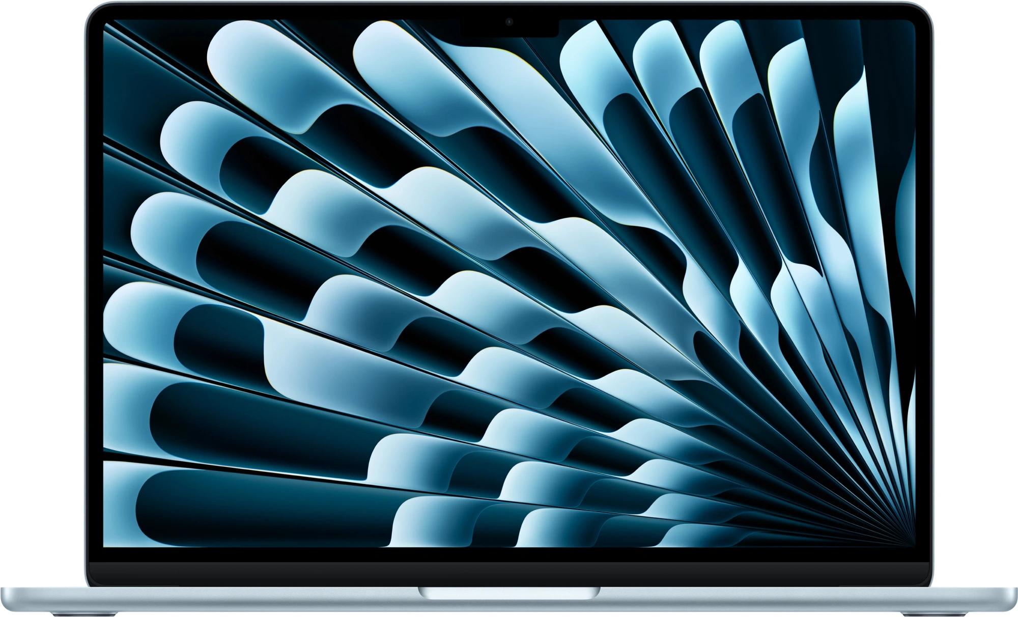 Ноутбук Apple MacBook Air A3449 M5 10 core 16Gb SSD512Gb/8 core GPU 13.6" Liquid Retina (2560x1664) macOS lt.blue WiFi BT Cam (MDHH4LL/A)