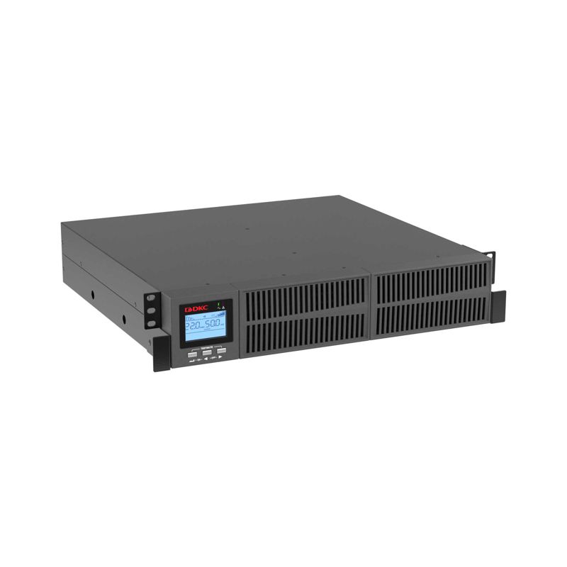Источник бесперебойного питания Online Смолл Рэкмаунт (Small Rackmount), 3000 ВА/2700 Вт, 1/1, 8xIEC C13, EPO, USB, RS-232, Rack 2U, з/у 1А, 6x9Ач
