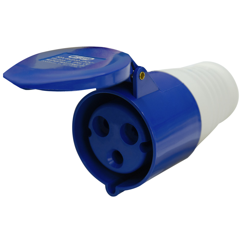 Розетка переносная TS-223 2P+PE 32А 230В IP44 ЭНЕРГИЯ