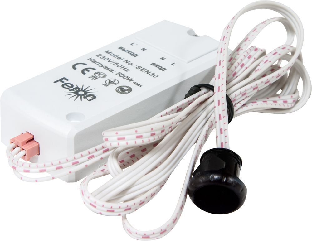 Датчик движения руки встраиваемый 500w 30 градусов 5-8 см IP20