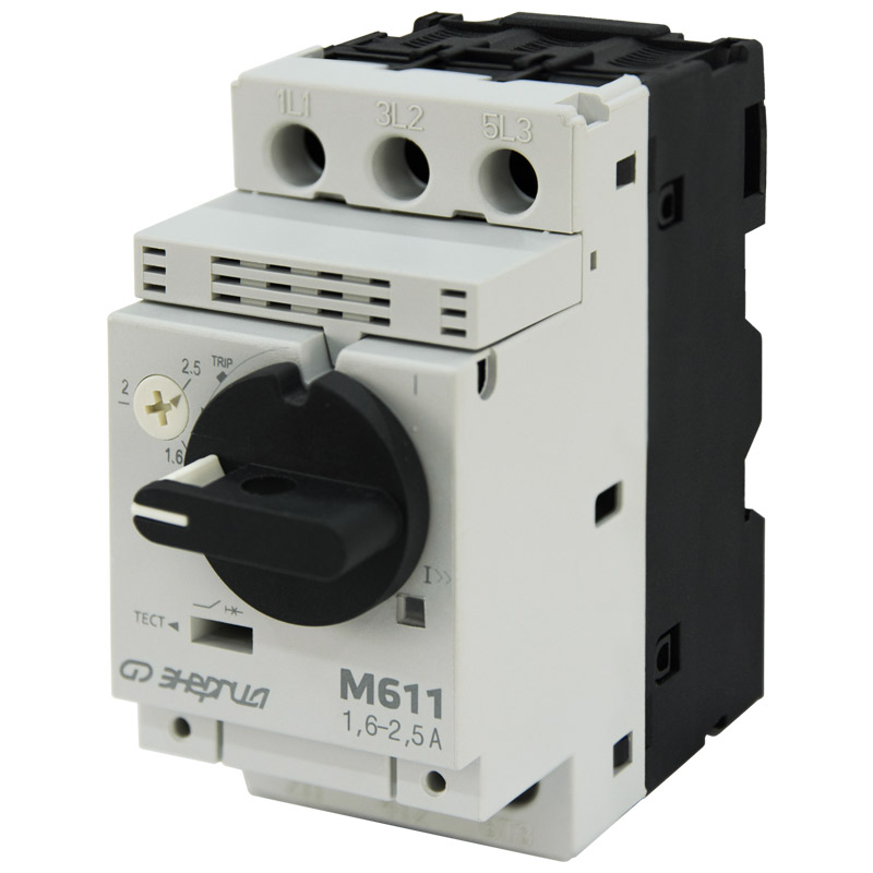 Автомат защиты двигателя M611 1,6-2,5A Энергия
