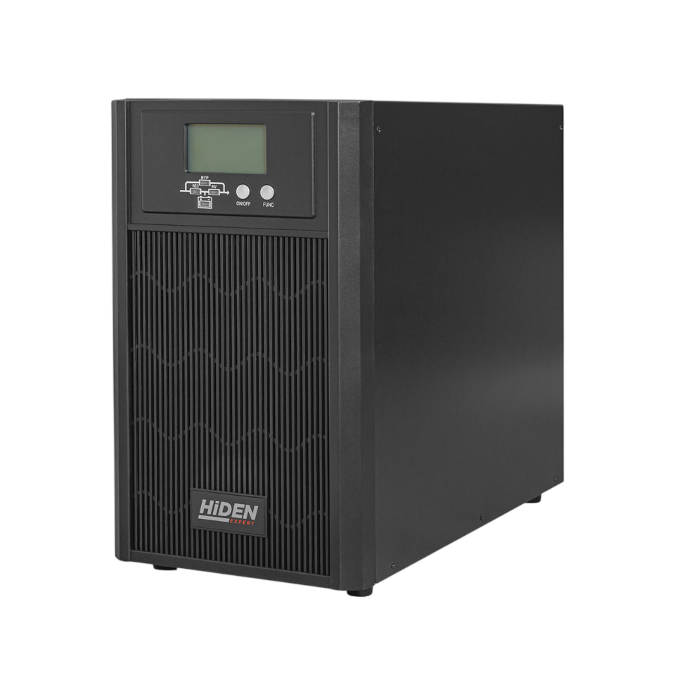 ИБП HIDEN EXPERT HE11003S, встроенные АКБ в корпусе (8х9А/ч), 3 kVA/3 kW (PF=1)/ Online Tower UPS