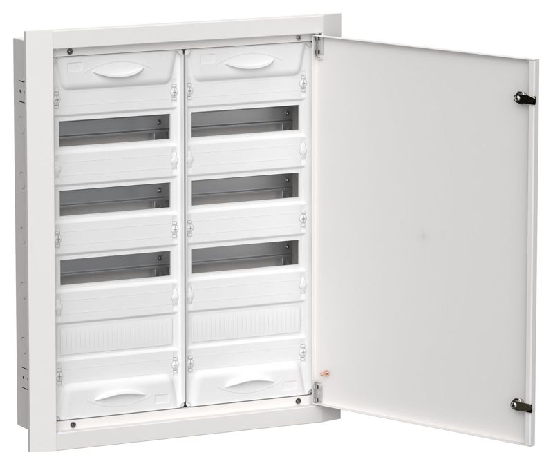 TITAN 5 Корпус металлический ЩРв-96 (2х48) 755х625х130мм IP31 белый (одна дверь)