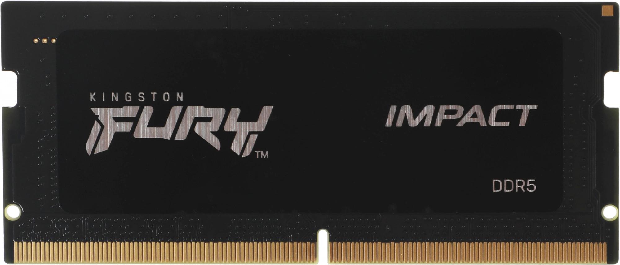 Модуль памяти для ноутбука KINGSTON SODIMM 8GB DDR5-4800 KF548S38IB-8