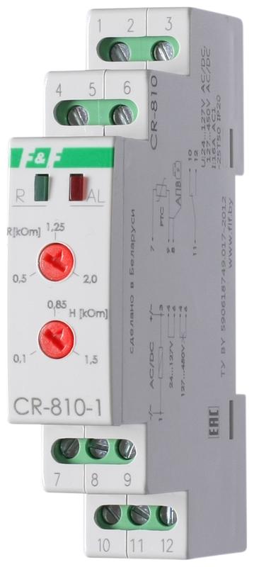 Реле защиты электродвигателей термисторное CR-810-1