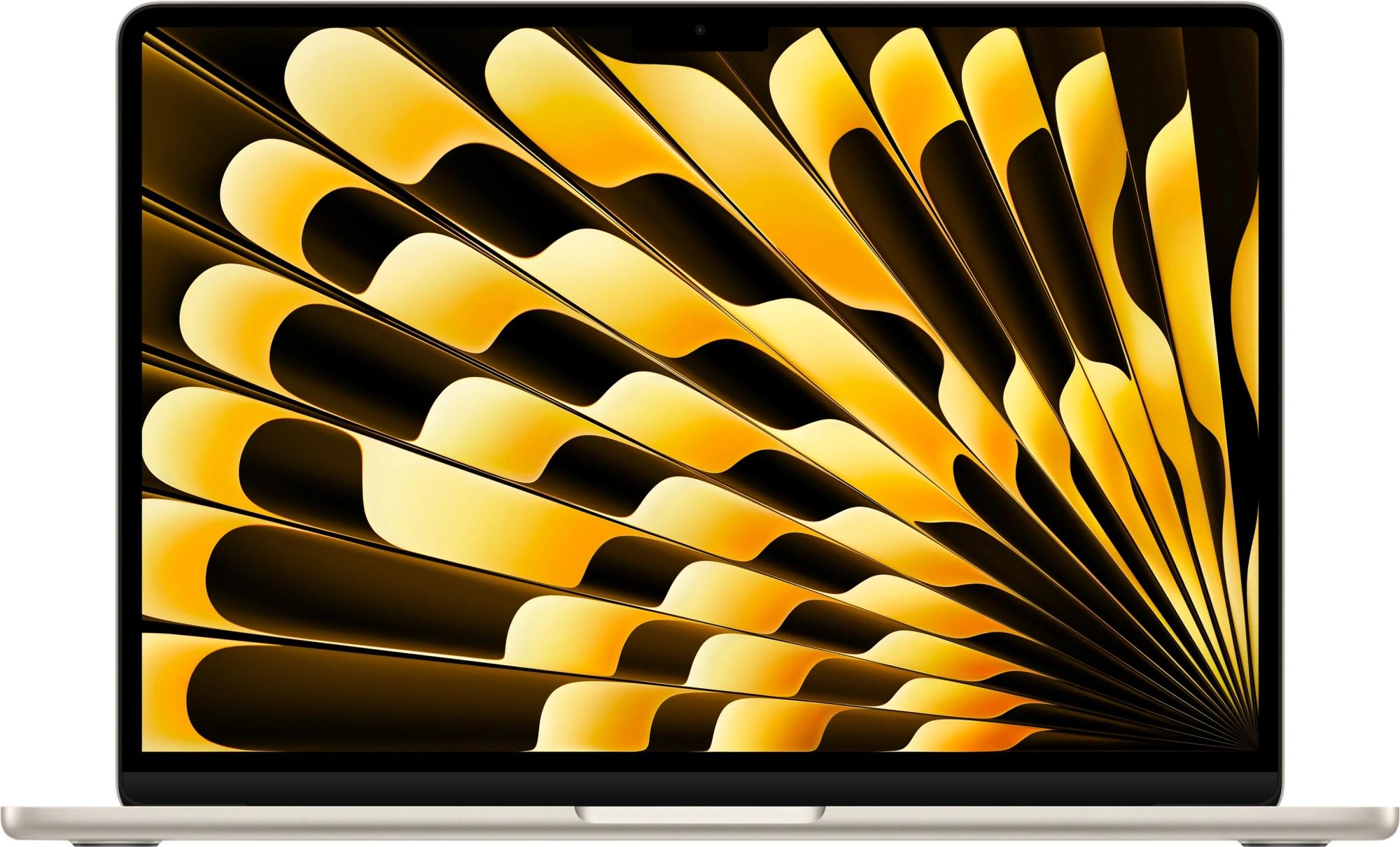 Ноутбук Apple MacBook Air A3449 M5 10 core 16Gb SSD512Gb/8 core GPU 13.6" Liquid Retina (2560x1664) macOS star WiFi BT Cam (MDHA4LL/A)