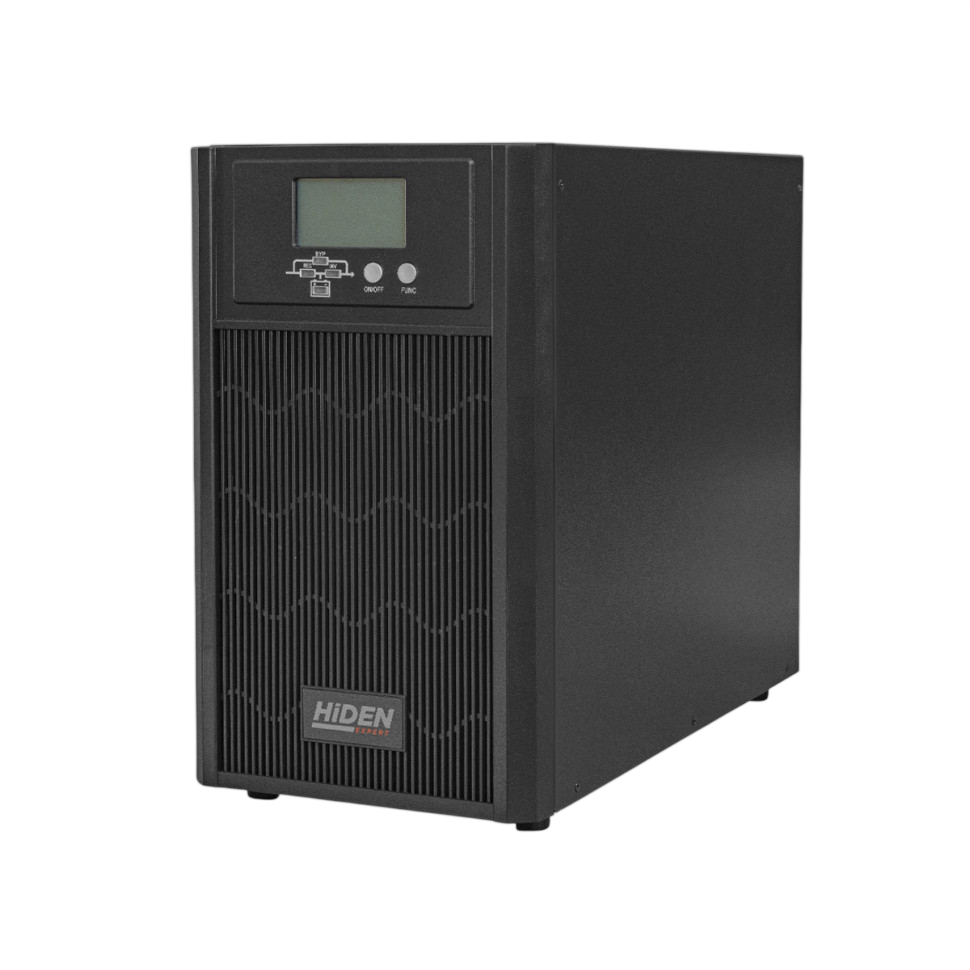 ИБП HIDEN EXPERT HE11002S, встроенные АКБ в корпусе (6х9А/ч), 2 kVA/2 kW (PF=1)/ Online Tower UPS