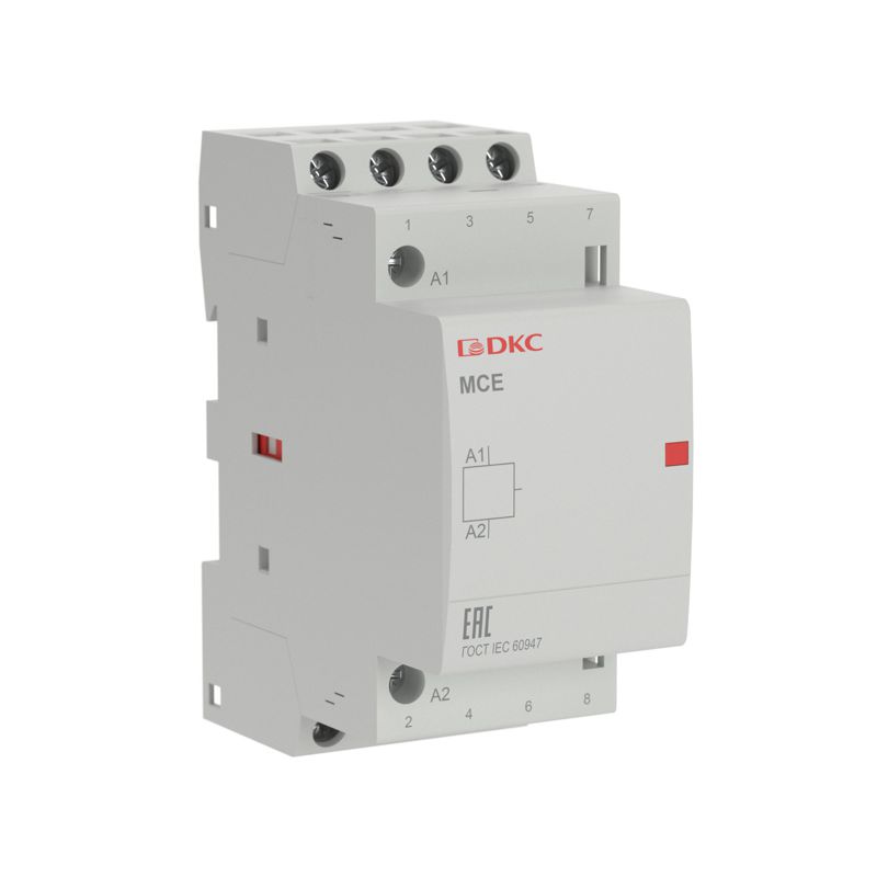 Контактор модульный YON макс (YON max) типа MCE, 4P, 40A, 240В, 4НО
