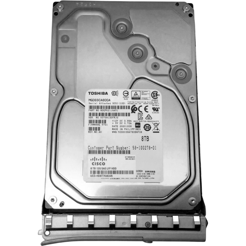 Toshiba MG Series 8Tb (MG06SCA800A)