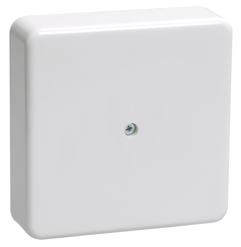 Коробка клеммная 75х75х20 белая IP40 КМ41212-01