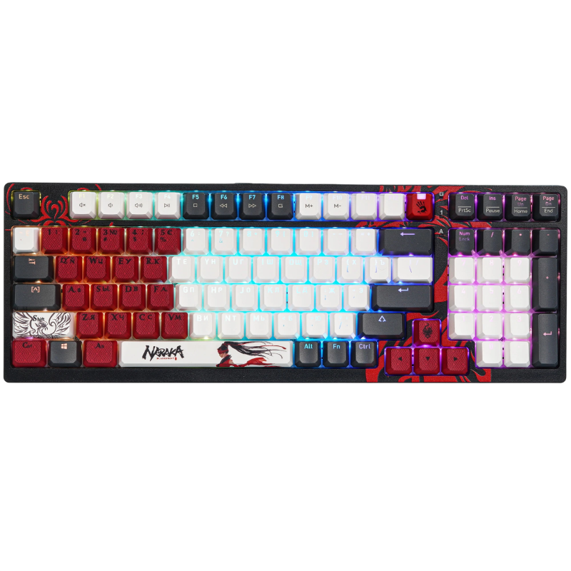 A4Tech S98 NARAKA BLMS RED PLUS