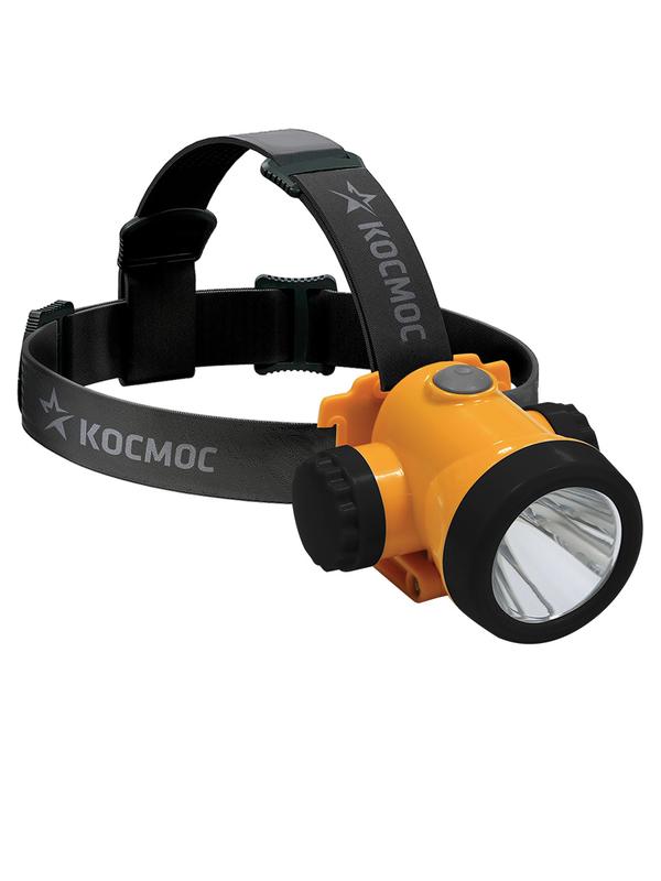 Фонарь налобный аккумуляторный, 3W LED, аккумулятор 3,7V 1200 mAh, 240 Lm, 8 часов