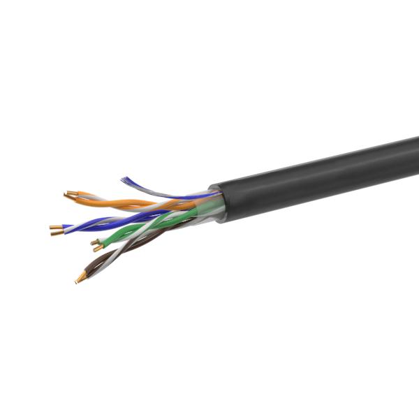 Витая пара U/UTP 4 пары AWG 24 Cat.5e внешняя CCA Net.on (UTP 4x2x0,5 Out/CCA)