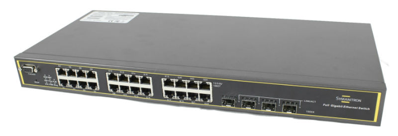 Управляемые коммутаторы в 19" стойку SWMR-24GT-4XG
