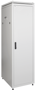 ITK Шкаф сетевой 19" LINEA N 47U 600х1000 мм металлические двери серый