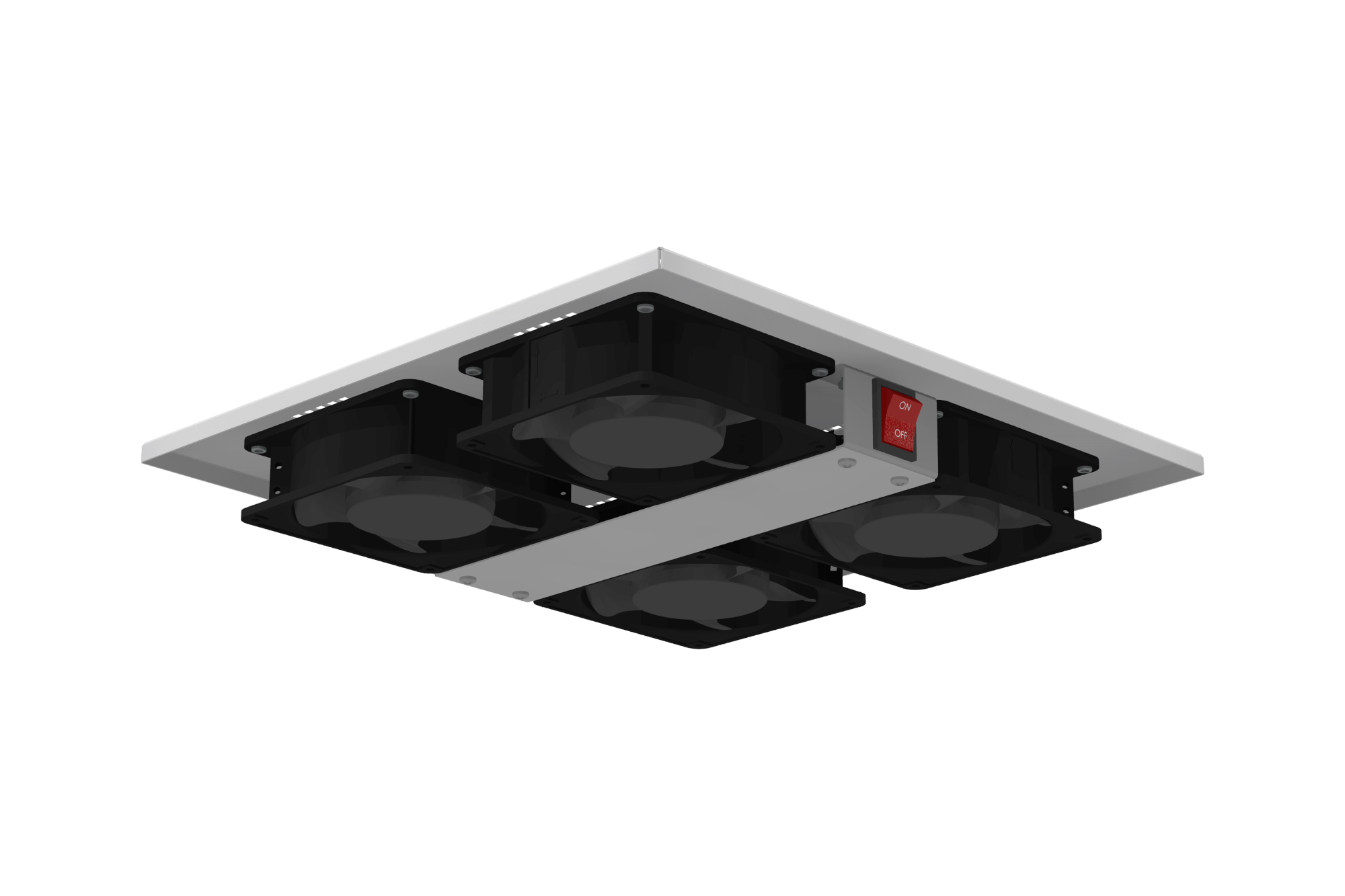 NETLAN EC-FAN4-GY