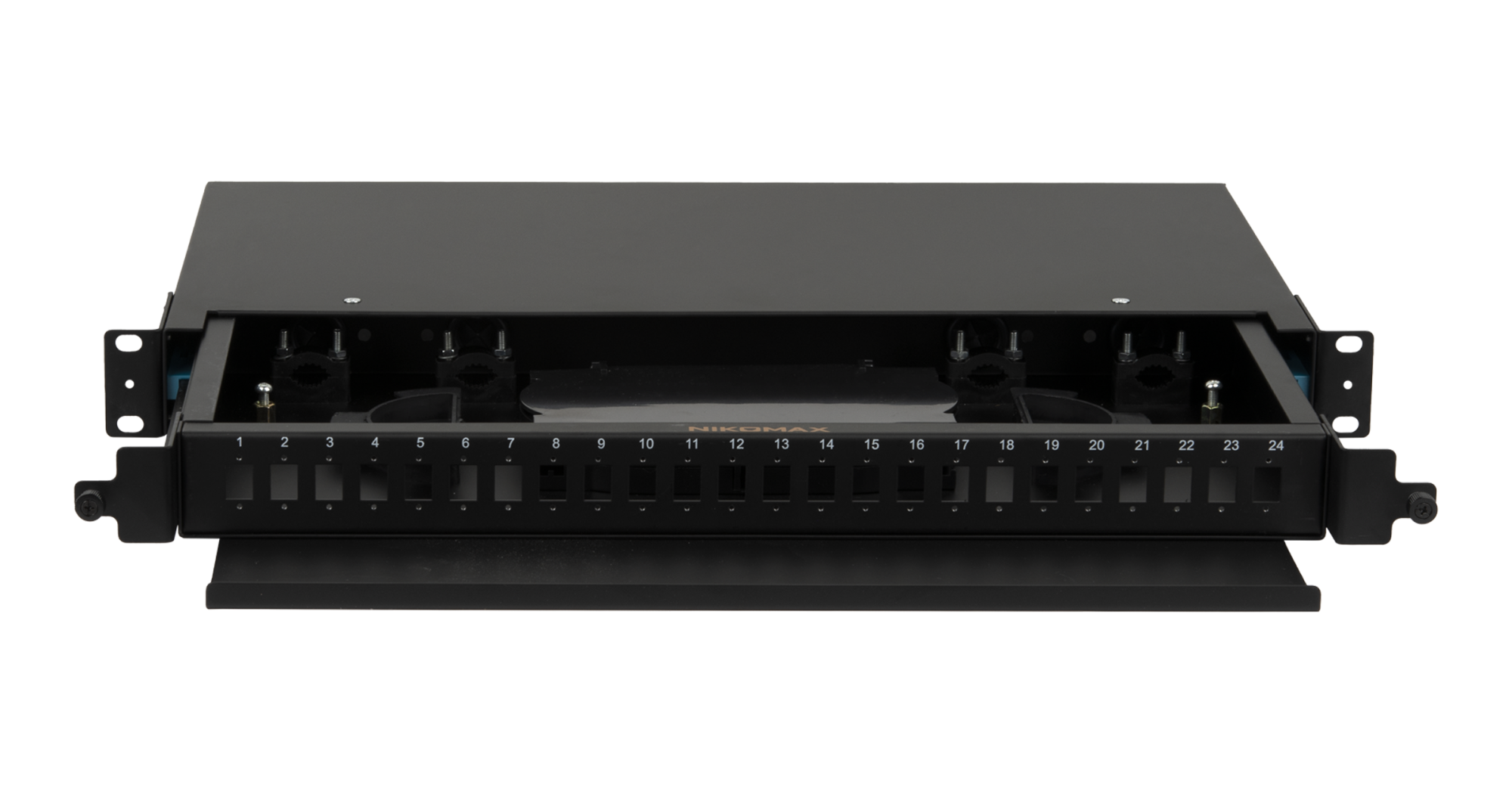 NIKOMAX NMF-RP48LCUS2-TS-P1-1U-BK