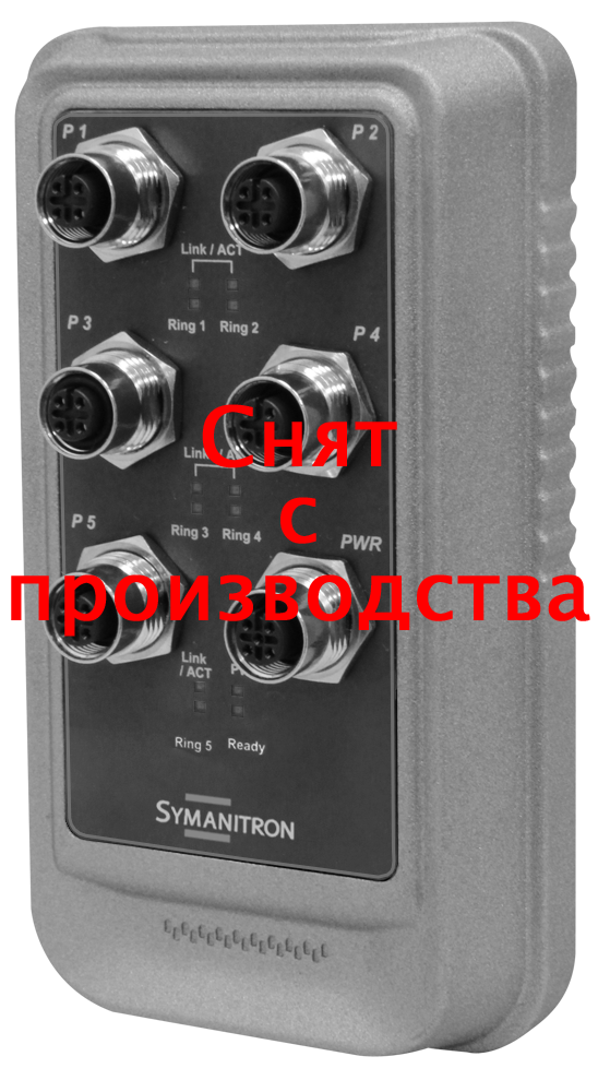 Частично управляемые коммутаторы на DIN-рейку SWS-50-M12