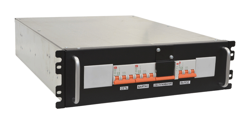 Блок байпас ББ-380/15 для 19-ти дюймовой стойки (ЩР-Б463-400В-40А)