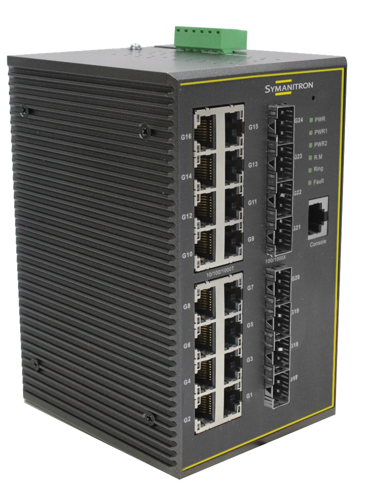 Управляемые коммутаторы на DIN-рейку SWMG-168GSFP