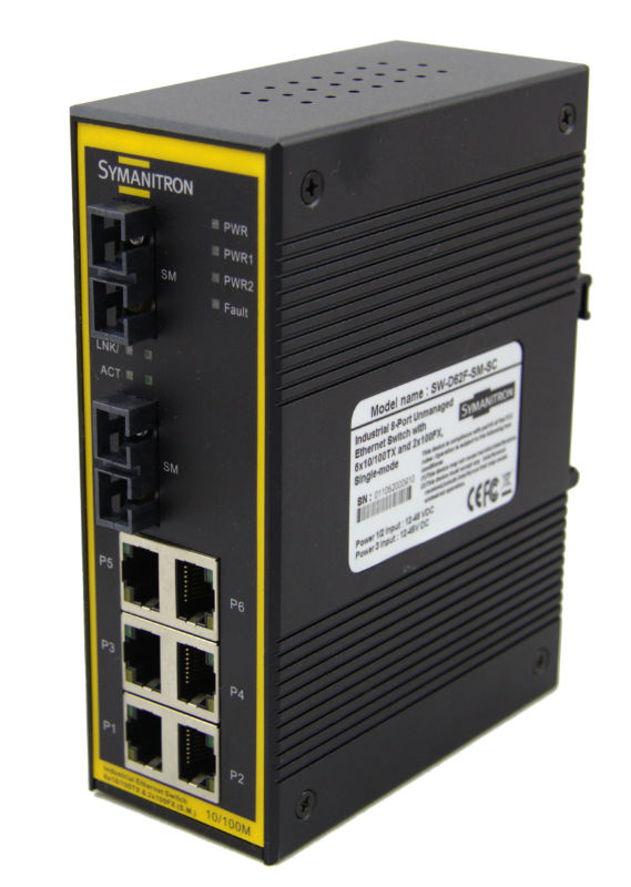 Неуправляемые коммутаторы на DIN-рейку SWD-62GF