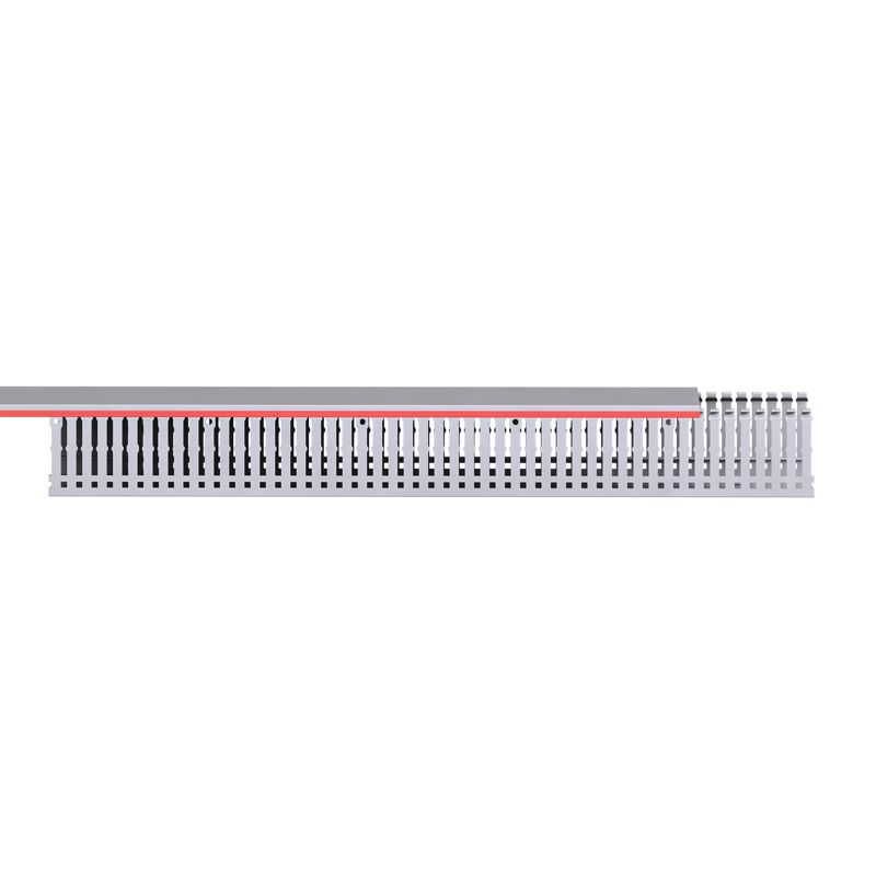 Короб перфорированный RL6 80x60 серый QUADRO