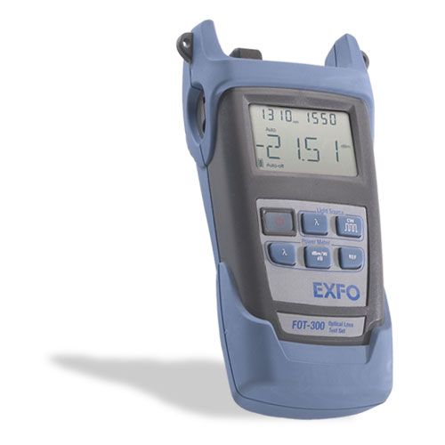 Оптический тестер EXFO FOT-302-12D-FOA-22-EI-EUI-89 (ММ: 850/1300 нм, от +10 до -60 дБм;) FC адаптер