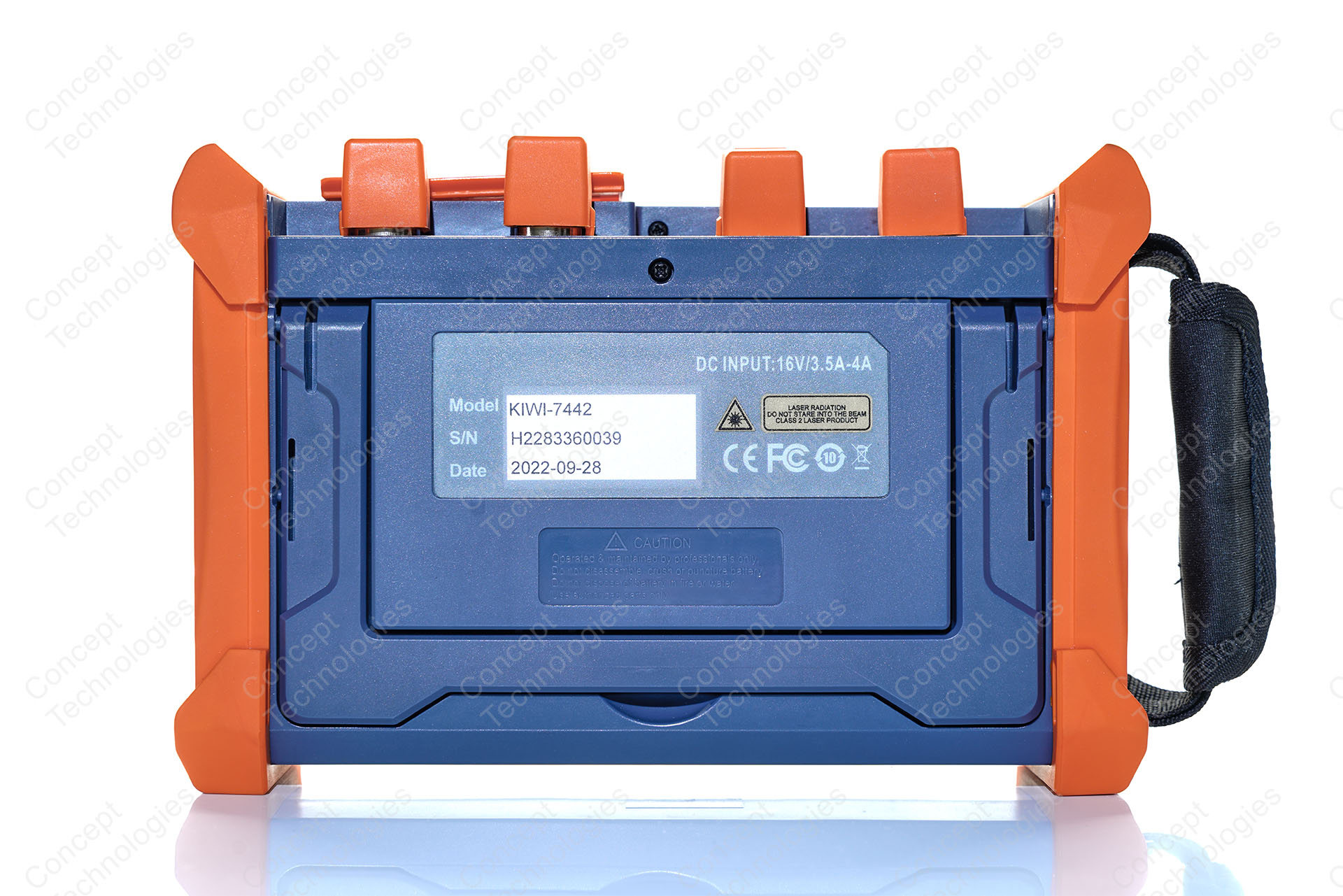 Оптический рефлектометр KIWI-7442 (SM.1310/1550/1625, 43/41/40dB) с фильтром