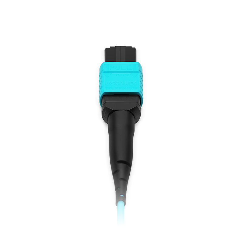 Оптический патчкорд MPO/UPC-MPO/UPC, 12 волокон, OM3, Тип А, 3мм, 10м