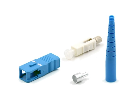 Коннектор оптический SC simplex SM (UPC), 2мм (plastic)