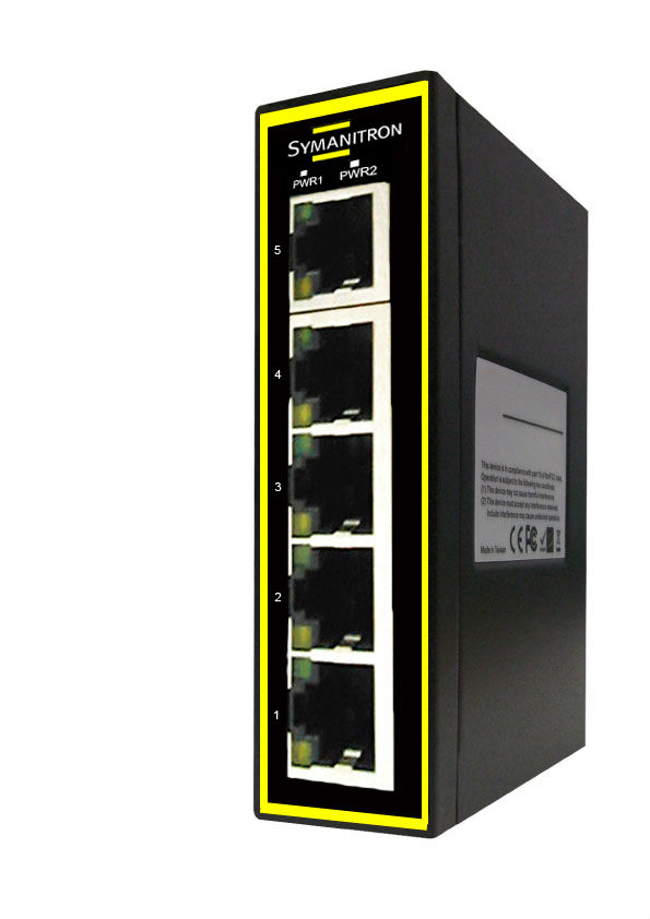 Компактный неуправляемый гигабитный Ethernet коммутатор SWDG-50B
