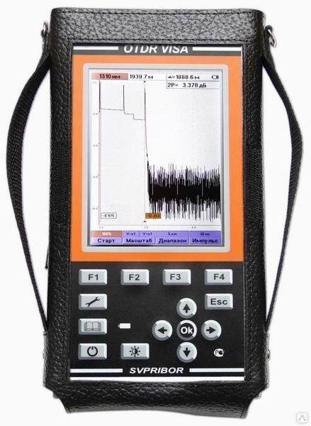 Оптический рефлектометр OTDR VISA  1310/1490/1550 M2  (1310/1490/1550 нм, 30/30/28 дБ)