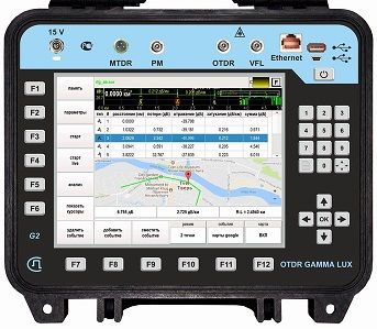 Оптический рефлектометр Гамма Люкс М1  (1310/1550 нм, 34/32 дБ)
