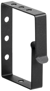 ITK Кольцо кабельное 70x88 мм (компл. 4шт), черное